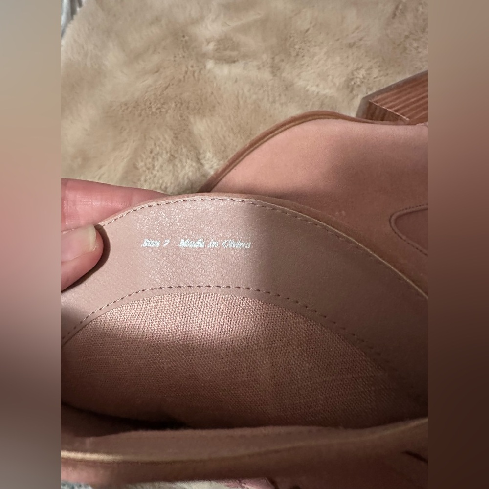Dolce Vida Loral Women's Pink Western Ankle Boots 7 - Picture 6 of 6